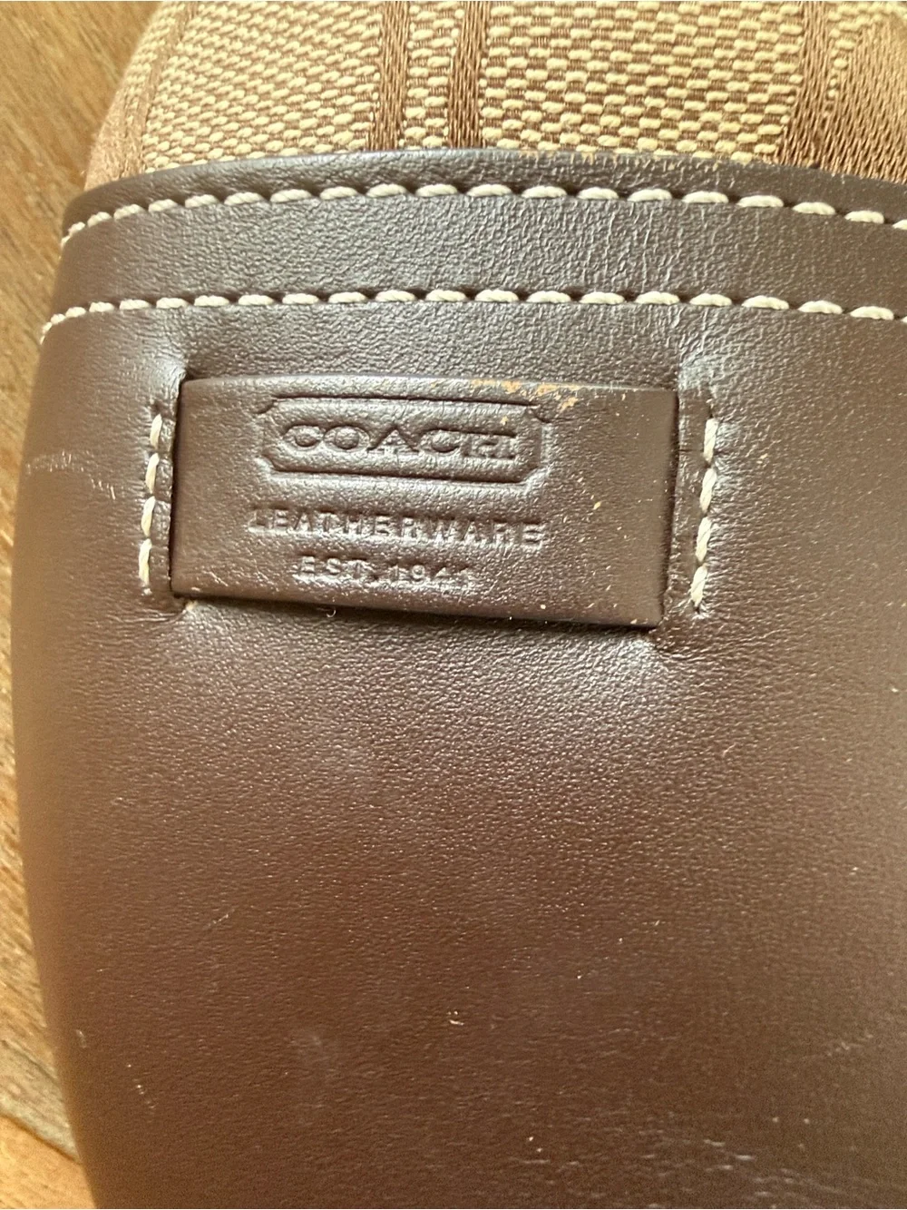 Coach Vintage Y2K Soho Signature Buckle Crescent Hobo Shoulder Bag F06363